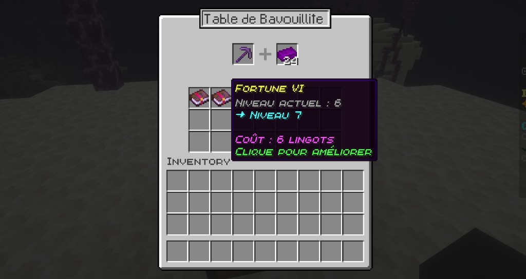 Table de Bavouillite